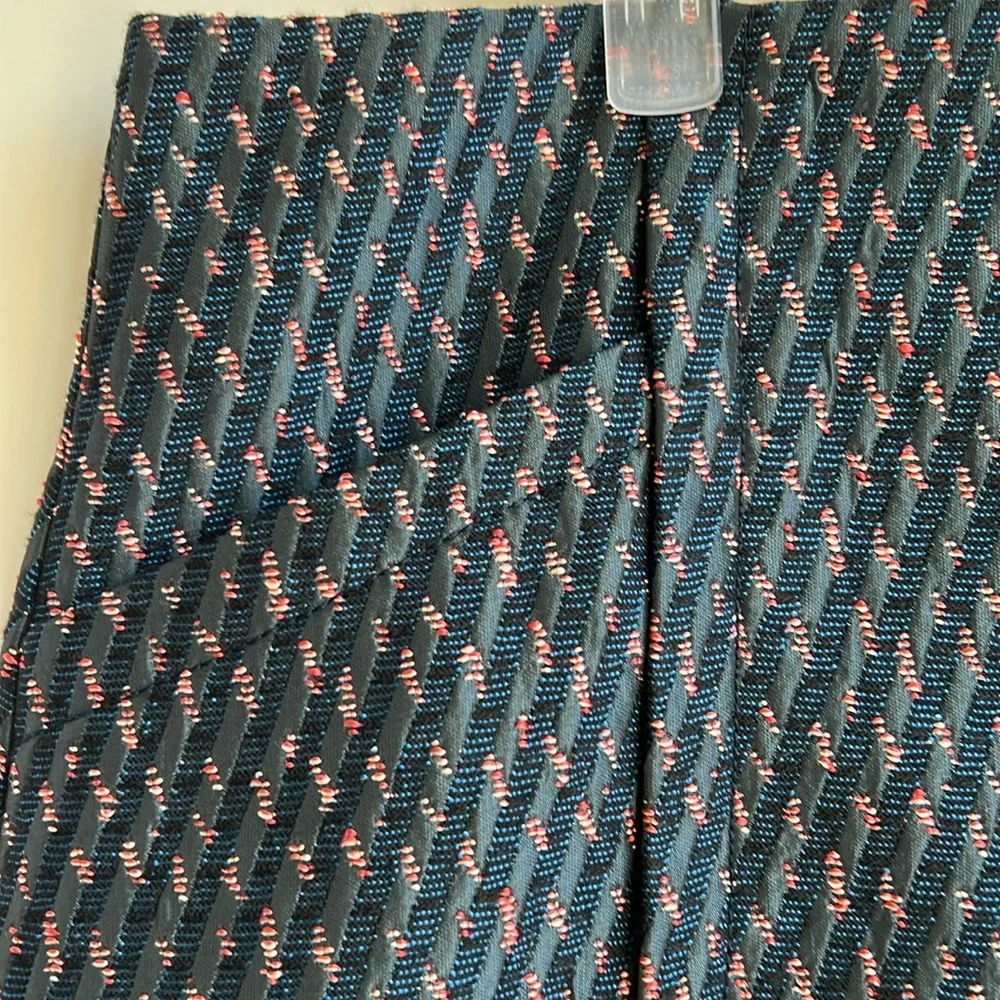 Loft A-line tweed shift skirt